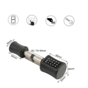 Cerradura inteligente cilindro electronico para hotel Hospitality y oficinas KR82 accesos