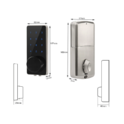 Cotas de Cerradura electronica para hotel Hospitality y oficina KR07